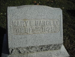 Mary E. <I>Scott</I> Barclay 