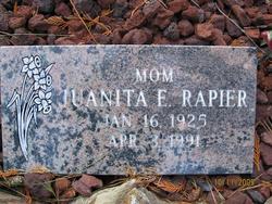 Juanita E <I>Brown</I> Rapier 