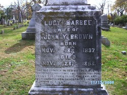Lucy <I>Barbee</I> Brown 
