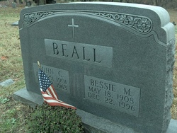 Bessie Marie <I>Burke</I> Beall 
