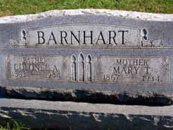 Mary Tennessee <I>Orr</I> Barnhart 