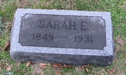 Sarah Elizabeth <I>Craven</I> Clevenger 