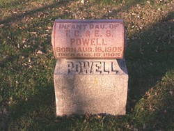 Infant Daughter Powell 