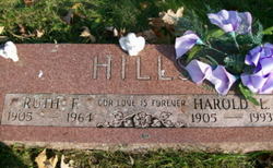 Mrs Ruth F. <I>Kruger</I> Hills 