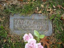 Fay Almeda <I>Tacker</I> Allen 