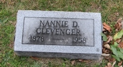 Nannie Davis Clevenger 
