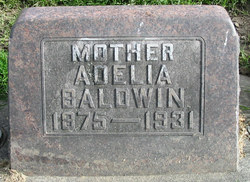 Adelia <I>Comstock</I> Baldwin 