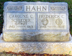 Caroline C. <I>Scheider</I> Hahn 