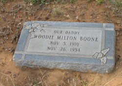 Woodie Milton Boone 