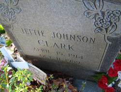 Jettie <I>Johnson</I> Clark 