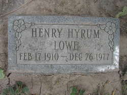 Henry Hyrum Lowe 