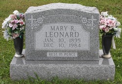Mary R <I>Alles</I> Leonard 