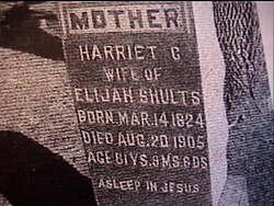 Harriet Catherine <I>Sterling</I> Shults 