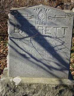 Alice W. <I>Kelley</I> Barrett 