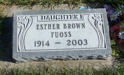 Esther Fay <I>Brown</I> Fuoss 