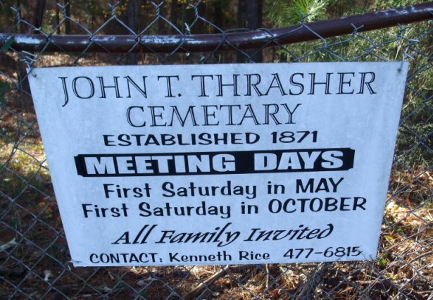 John T. Thrasher Cemetery