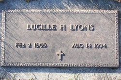 Lucille Helen Lyons 