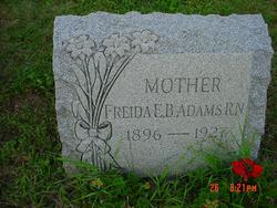 Freida Emily Barbara <I>Moyer</I> Adams RN