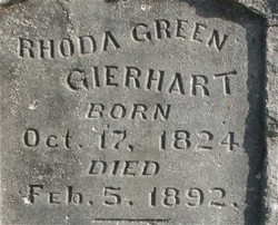 Rhoda <I>Green</I> Gierhart 
