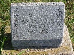 Anna <I>Hunt</I> Holm 