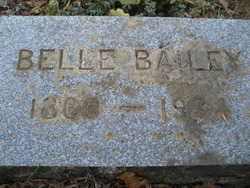Rebecca Isabella “Belle” <I>Peters</I> Bailey 