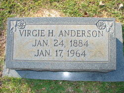 Virgie <I>Henderson</I> Anderson 