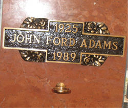 John Ford Adams 
