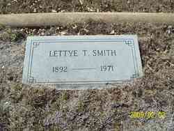 Lettye <I>Turner</I> Smith 