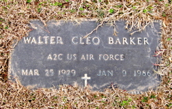 Walter Cleo “Sam” Barker 