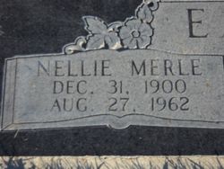 Nellie Merle <I>Fisher</I> Eaton 