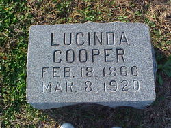 Lucinda <I>Moore</I> Cooper 