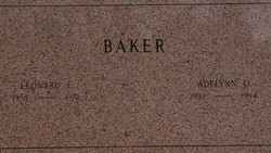 Adelynn Olive <I>Bakke</I> Baker 