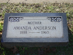 Amanda Rebecca <I>Chaney</I> Anderson 
