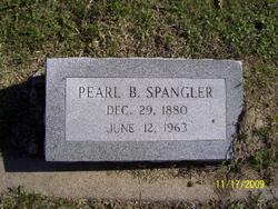 Pearl B <I>Bacon</I> Spangler 