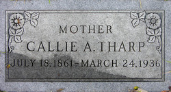 Callie <I>Adams</I> Tharp 