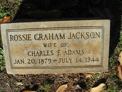 Rossie Graham <I>Jackson</I> Adams 