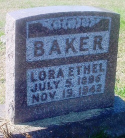 Lora Ethel Baker 