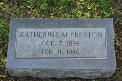 Katherine Preston 