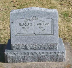 Margaret L. <I>Parks</I> Robinson 