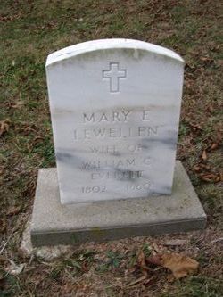 Mary C. <I>Lewellen</I> Everett 