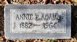 Annie <I>Rainey</I> Adams 