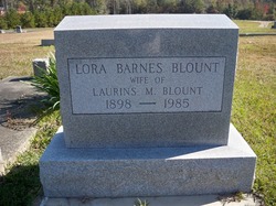 Lora <I>Barnes</I> Blount 