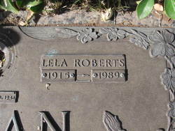 Lela <I>Roberts</I> Fagan 