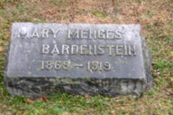 Mary <I>Menges</I> Bardenstein 