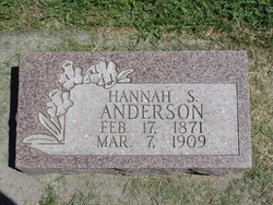 Hannah S Anderson 