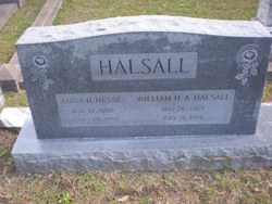 William Henry Augustus Halsall Sr.
