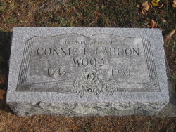 Connie L <I>Wood</I> Cahoon 
