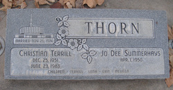 Christian Terrill Thorn 