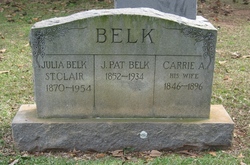 Julia <I>Belk</I> St. Clair 