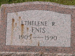 Ethelene “Ethel” <I>Reichelt</I> Enis 